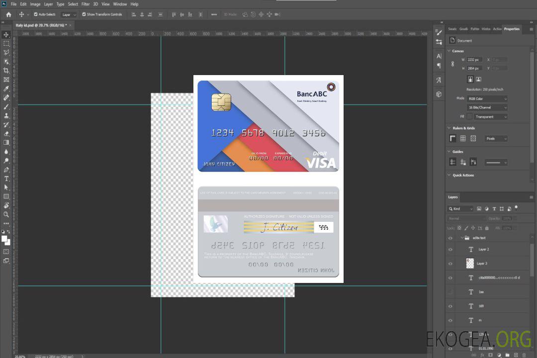 Carte de débit Visa BancABC Tanzanie template Carte de débit Visa BancABC Tanzanie template